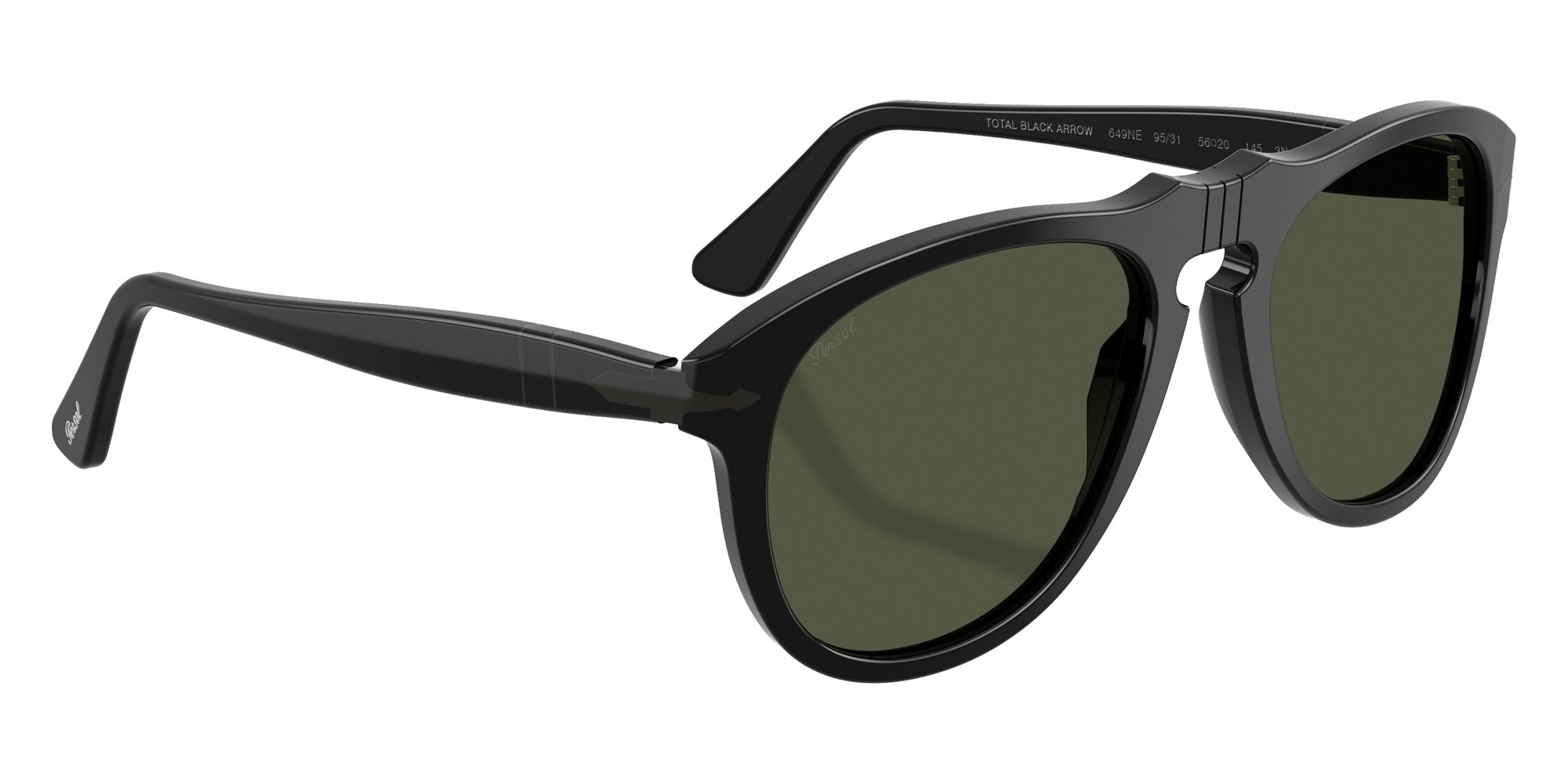 Persol® PO0649NE Sunglasses PO0649NE 95/31 56 - Black Green