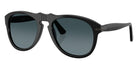 Persol® PO0649NE Sunglasses PO0649NE 95/S3 56 - Black Polar Gradient Blue