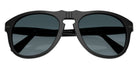Persol® PO0649NE Sunglasses PO0649NE 95/S3 56 - Black Polar Gradient Blue