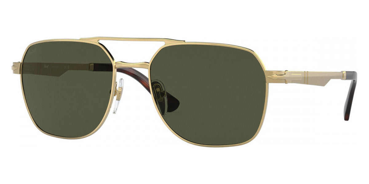 Persol® PO1004S PS PO1004S 515/31 55 - 515/31 Gold / Green Sunglasses