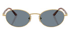 Persol® PO1018S Sunglasses PO1018S 113256 55 - Ida Gold Light Blue