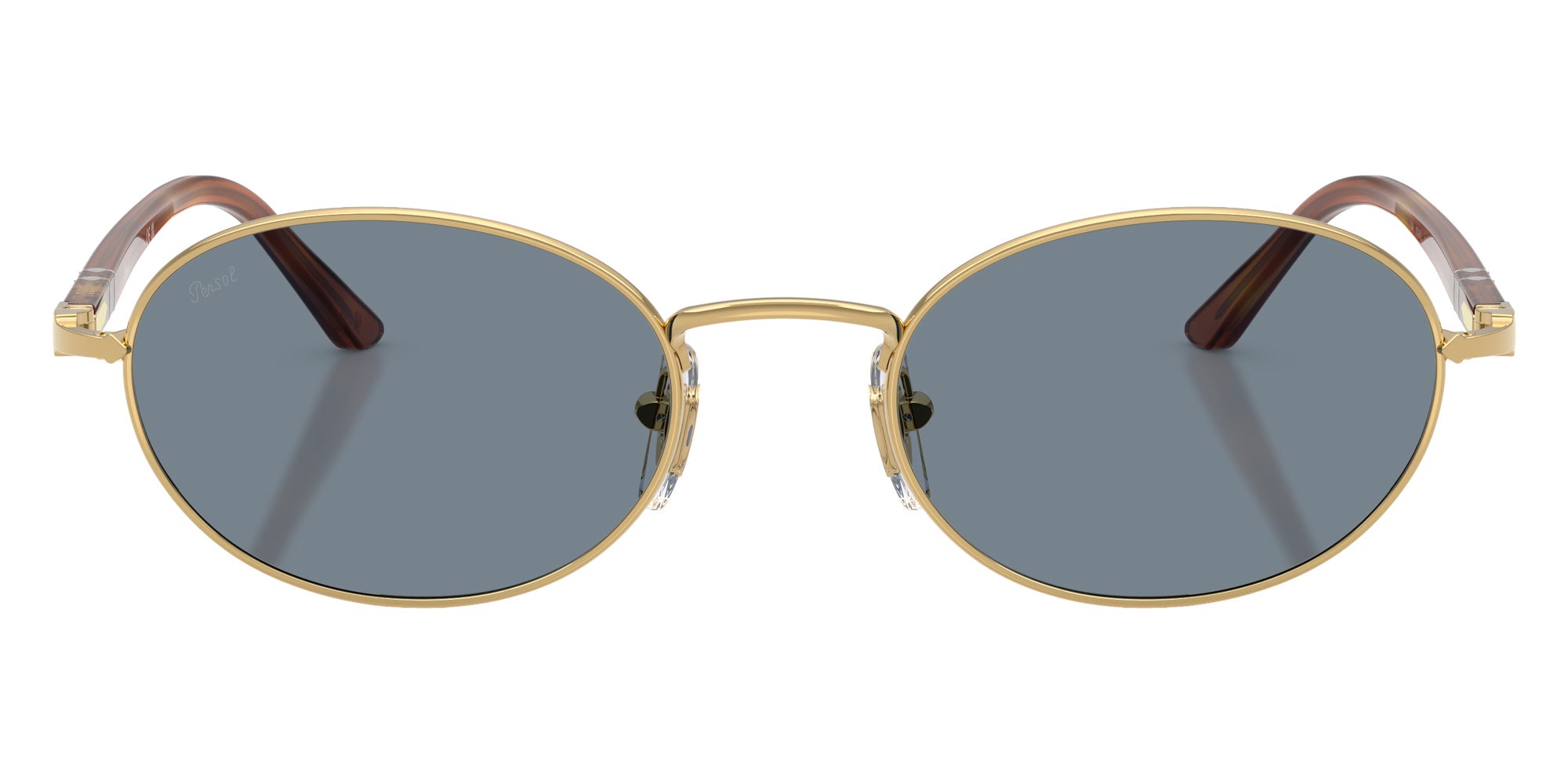 Persol® PO1018S Sunglasses PO1018S 113256 55 - Ida Gold Light Blue