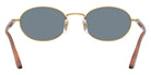 Persol® PO1018S Sunglasses PO1018S 113256 55 - Ida Gold Light Blue