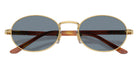 Persol® PO1018S Sunglasses PO1018S 113256 55 - Ida Gold Light Blue