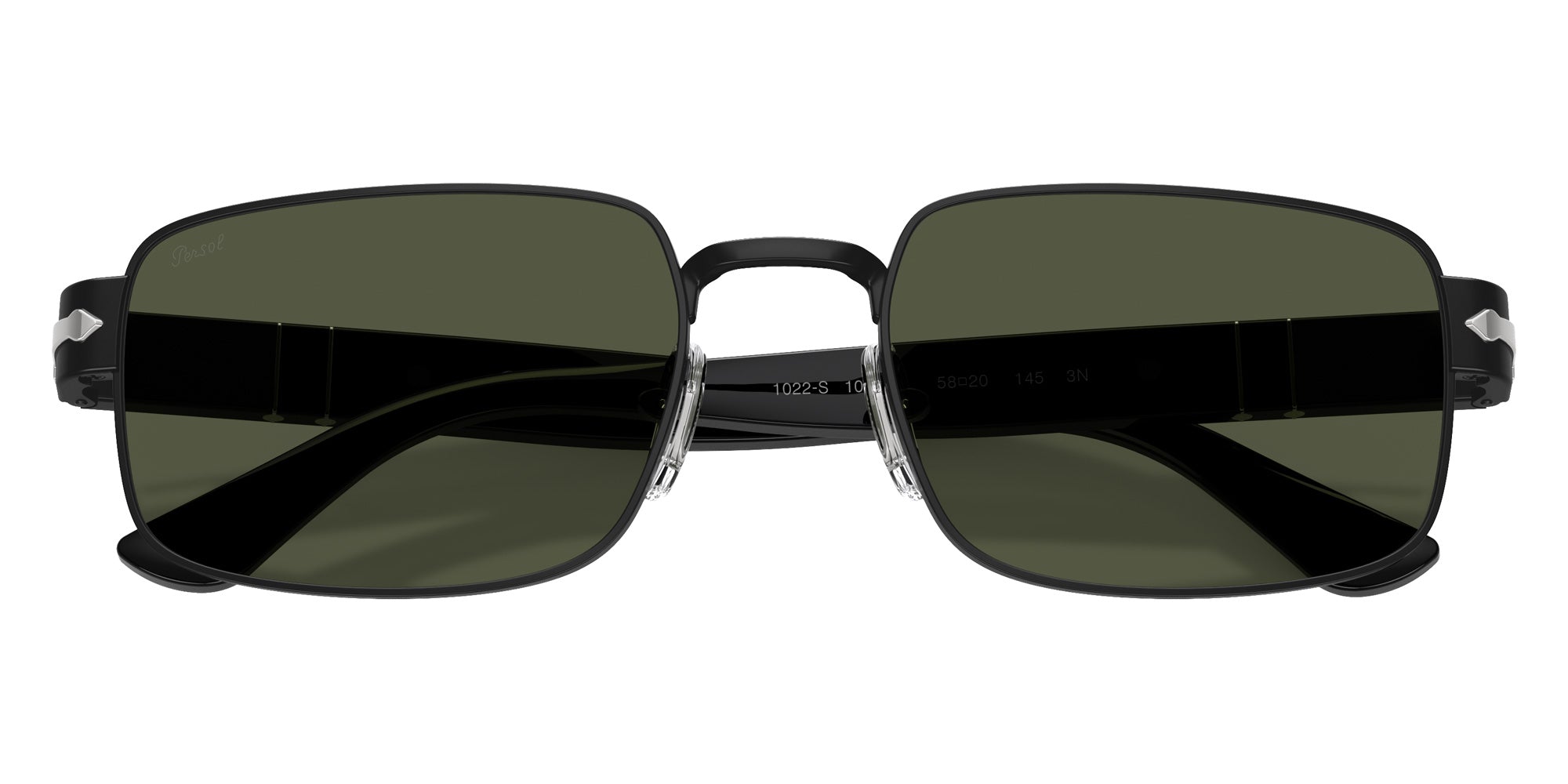 Persol® PO1022S Sunglasses PO1022S 107831 58 - Black Green