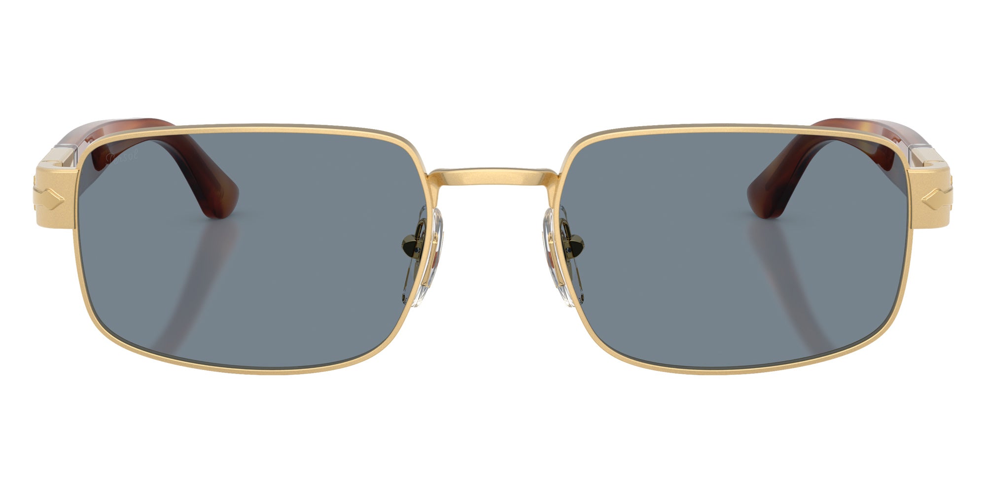 Persol® PO1022S Sunglasses PO1022S 113256 58 - Gold Light Blue