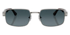Persol® PO1022S Sunglasses PO1022S 513/S3 58 - Gunmetal Polar Gradient Blue