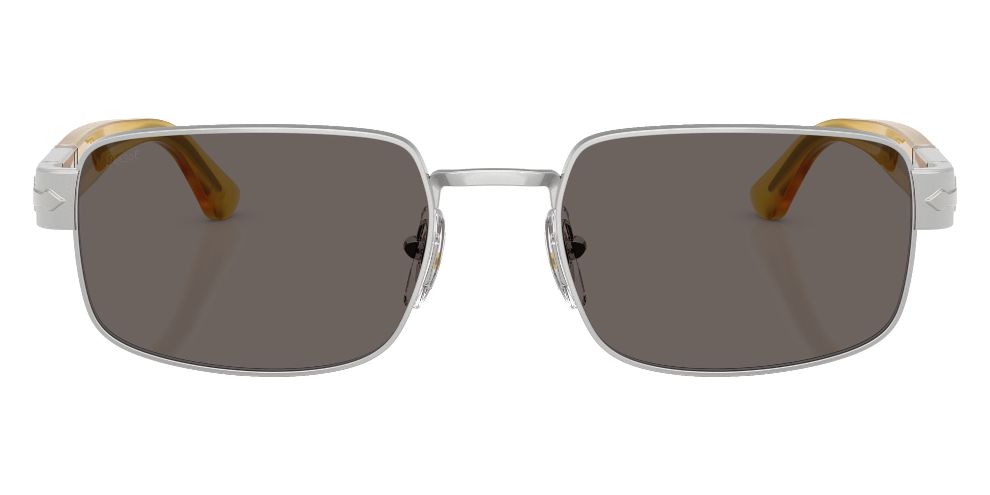 Persol® PO1022S Sunglasses PO1022S 518/B1 58 - Silver Dark Grey