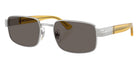 Persol® PO1022S Sunglasses PO1022S 518/B1 58 - Silver Dark Grey