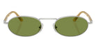 Persol® PO1023S Sunglasses PO1023S 518/4E 55 - Silver Green