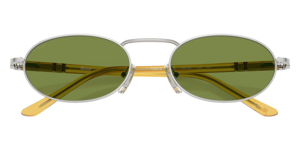 Persol® PO1023S Sunglasses PO1023S 518/4E 55 - Silver Green
