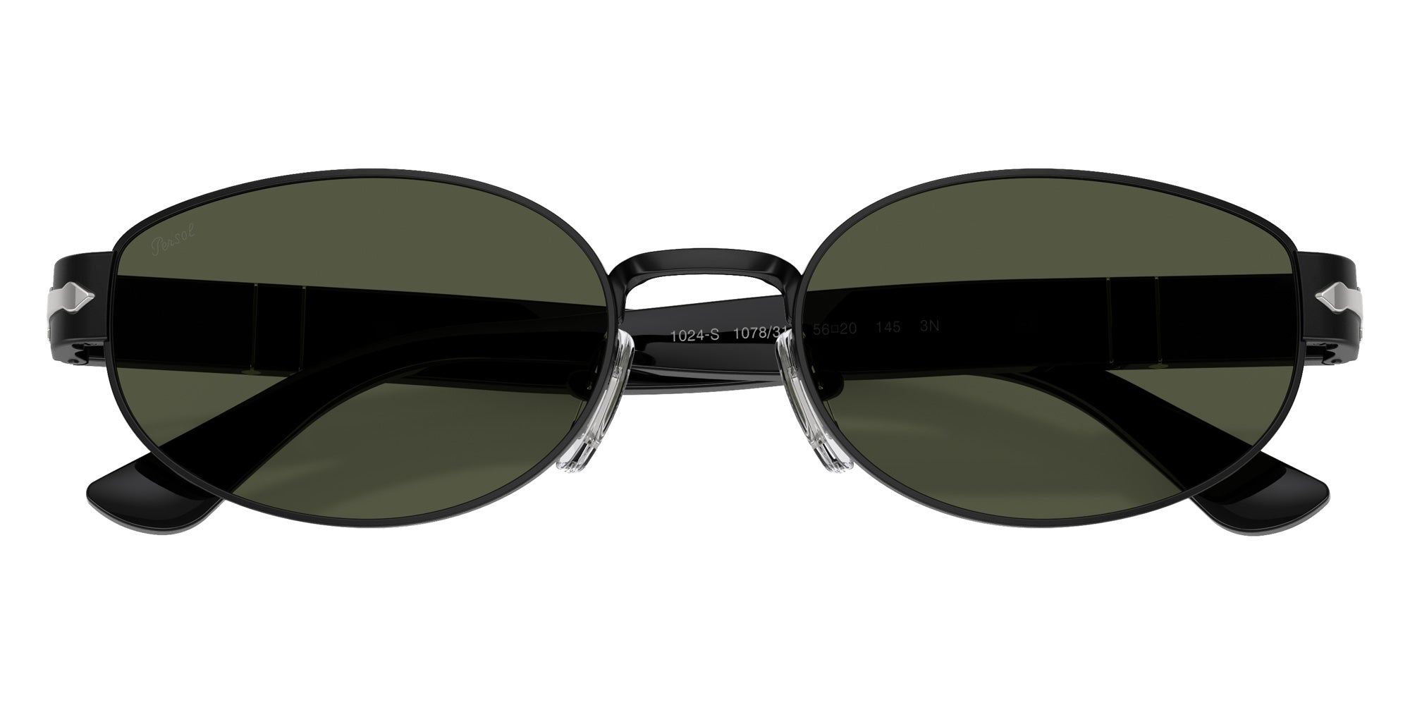 Persol® PO1024S Sunglasses PO1024S 107831 56 - Black Green