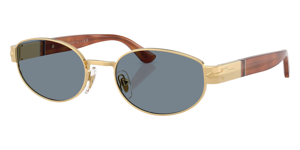 Persol® PO1024S Sunglasses PO1024S 113256 56 - Gold Light Blue