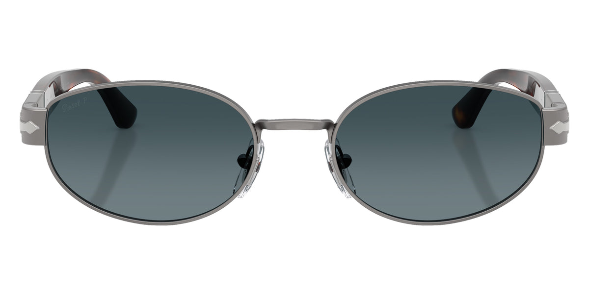 Persol® PO1024S Sunglasses PO1024S 513/S3 56 - Gunmetal Polar Gradient Blue