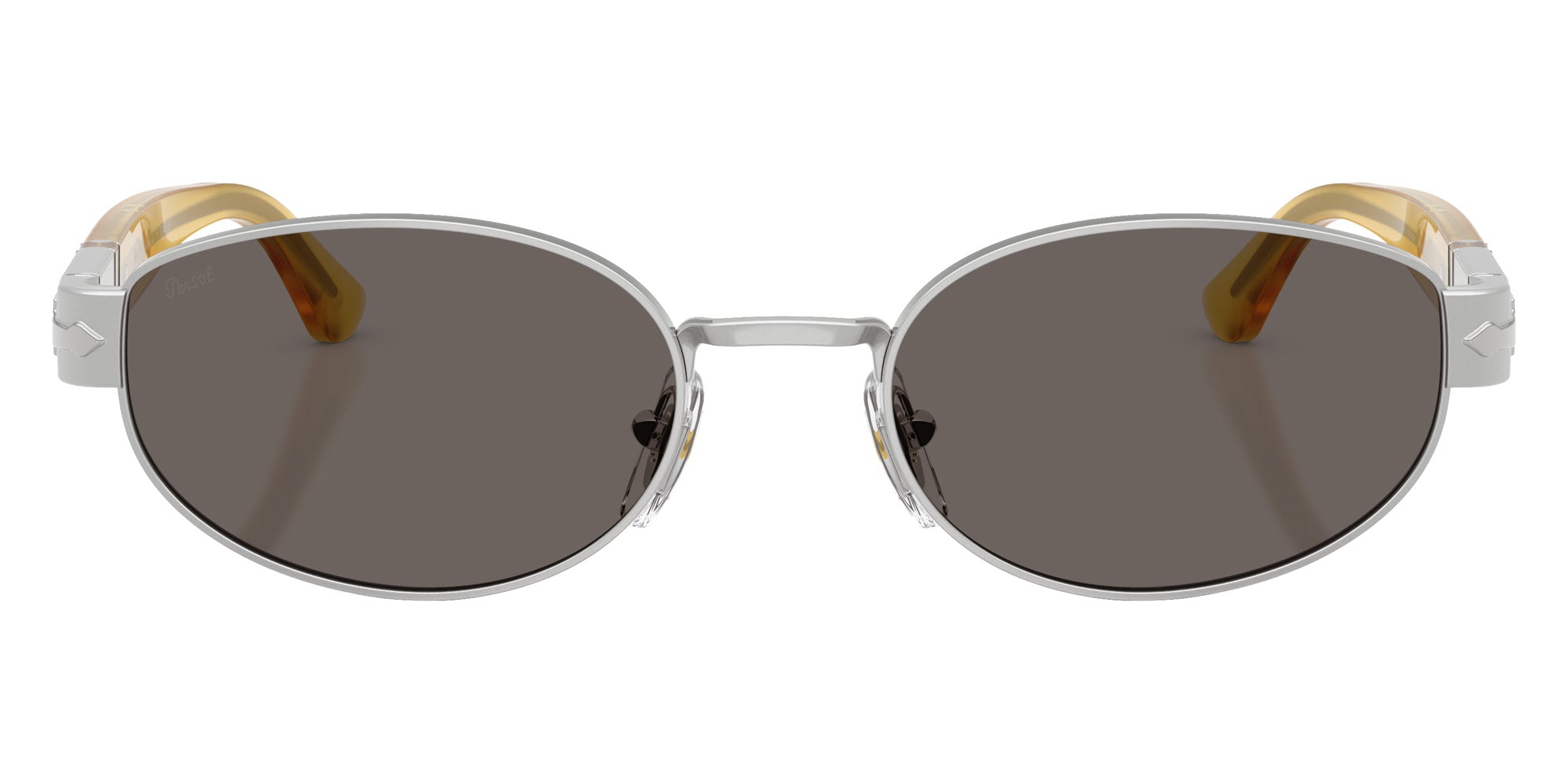 Persol® PO1024S Sunglasses PO1024S 518/B1 56 - Silver Dark Grey