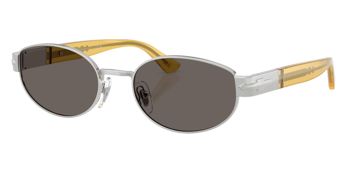 Persol® PO1024S Sunglasses PO1024S 518/B1 56 - Silver Dark Grey