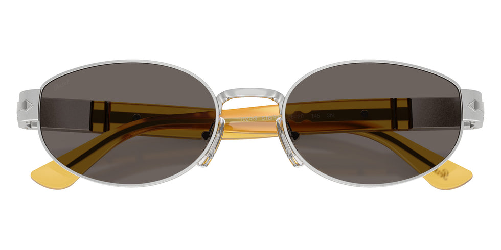 Persol® PO1024S Sunglasses PO1024S 518/B1 56 - Silver Dark Grey