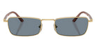 Persol® PO1025S Sunglasses PO1025S 113256 57 - Gold Blue