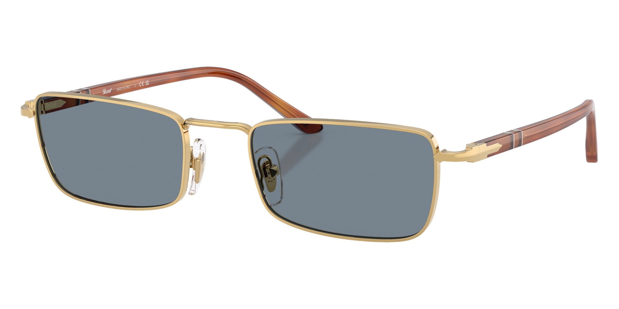 Persol® PO1025S Sunglasses PO1025S 113256 57 - Gold Blue