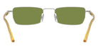 Persol® PO1025S Sunglasses PO1025S 518/4E 57 - Silver Green