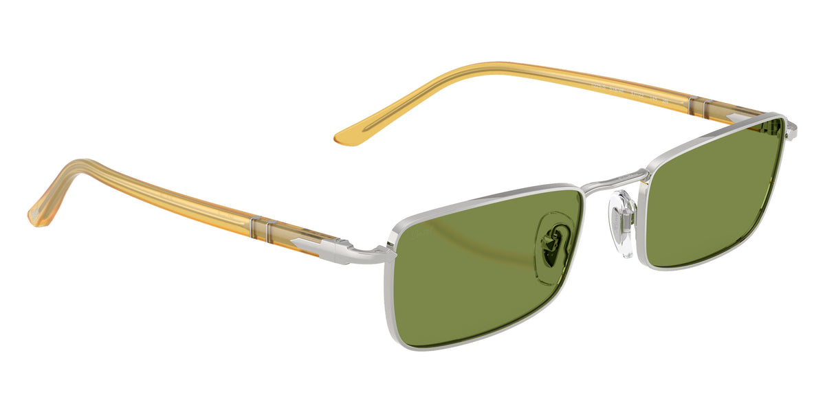 Persol® PO1025S Sunglasses PO1025S 518/4E 57 - Silver Green
