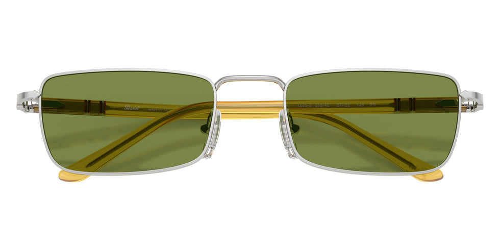 Persol® PO1025S Sunglasses PO1025S 518/4E 57 - Silver Green