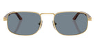 Persol® PO1027S Sunglasses PO1027S 113256 56 - Gold Light Blue
