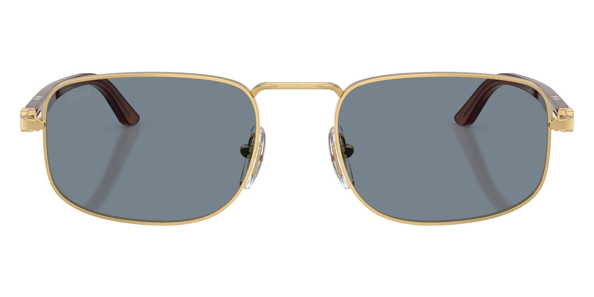 Persol® PO1027S Sunglasses PO1027S 113256 56 - Gold Light Blue