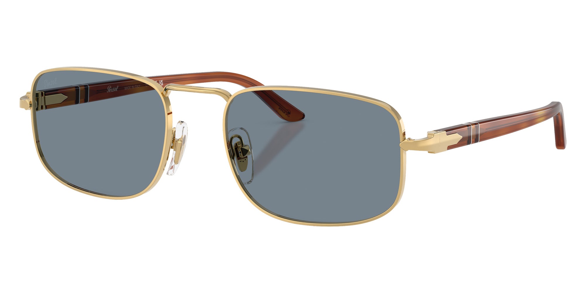 Persol® PO1027S Sunglasses PO1027S 113256 56 - Gold Light Blue