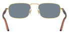 Persol® PO1027S Sunglasses PO1027S 113256 56 - Gold Light Blue