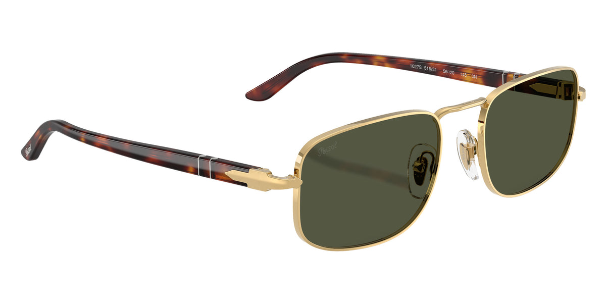 Persol® PO1027S Sunglasses PO1027S 515/31 56 - Gold Green