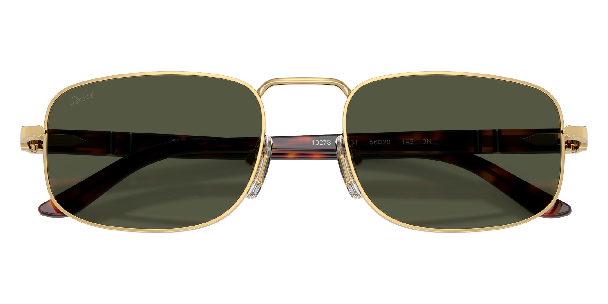 Persol® PO1027S Sunglasses PO1027S 515/31 56 - Gold Green