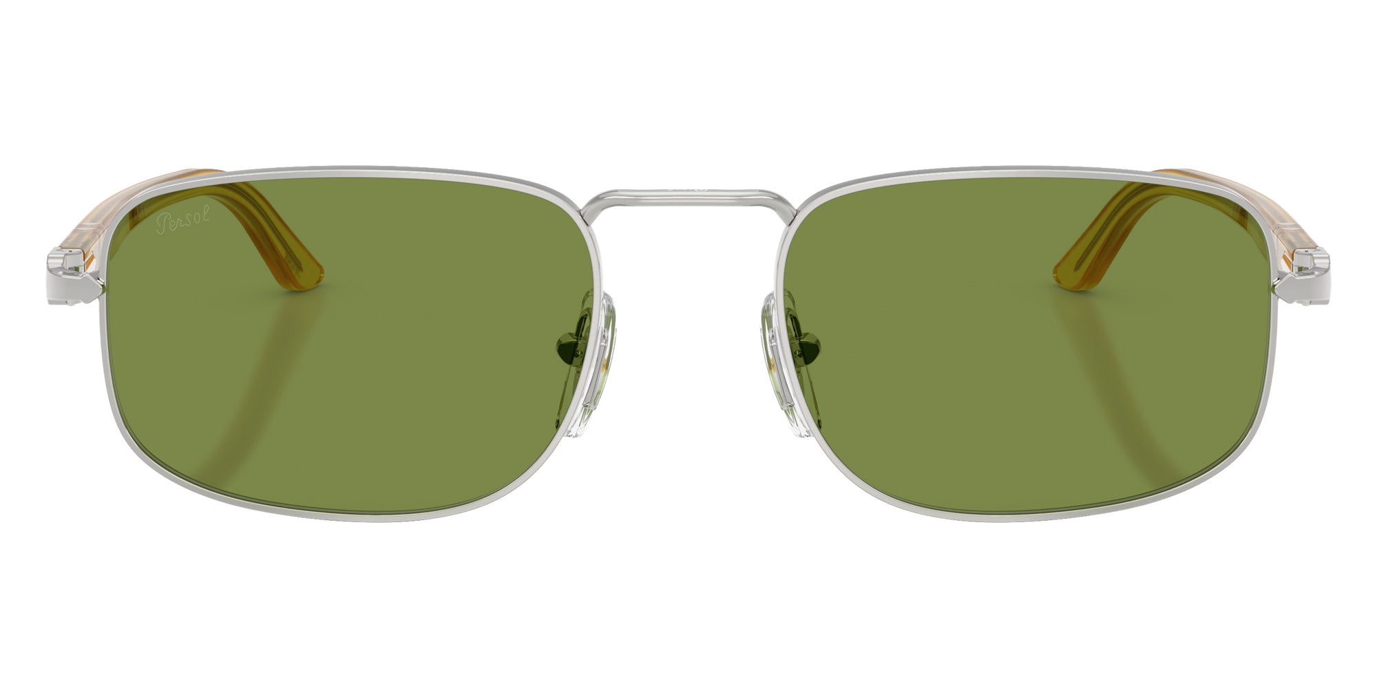 Persol® PO1027S Sunglasses PO1027S 518/4E 56 - Silver Green