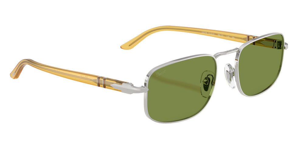 Persol® PO1027S Sunglasses PO1027S 518/4E 56 - Silver Green