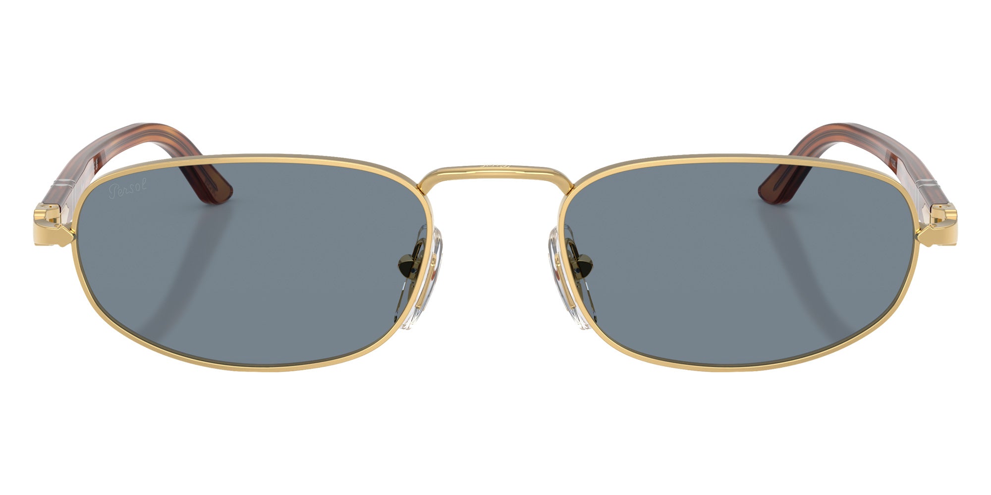 Persol® PO1028S Sunglasses PO1028S 113256 56 - Gold Light Blue