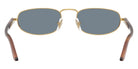 Persol® PO1028S Sunglasses PO1028S 113256 56 - Gold Light Blue