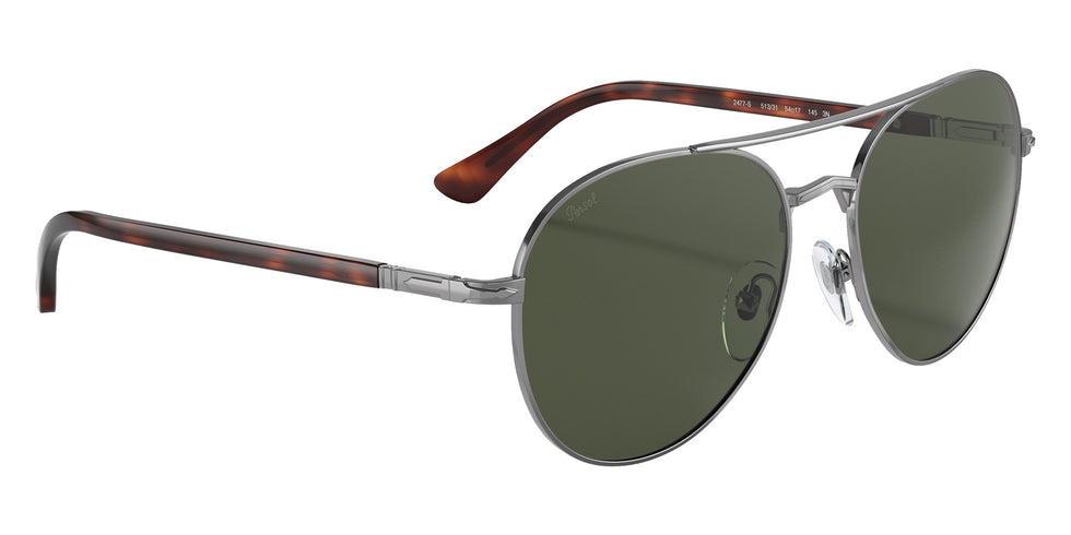 Persol® PO2477S Sunglasses PO2477S 513/31 57 - Gunmetal Green