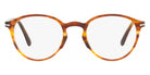 Persol® PO3218V PS PO3218V 1157 51 - 1157 Striped brown Eyeglasses
