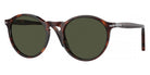 Persol® PO3285S PS PO3285S 24/31 52 - 24/31 Havana / Green Sunglasses