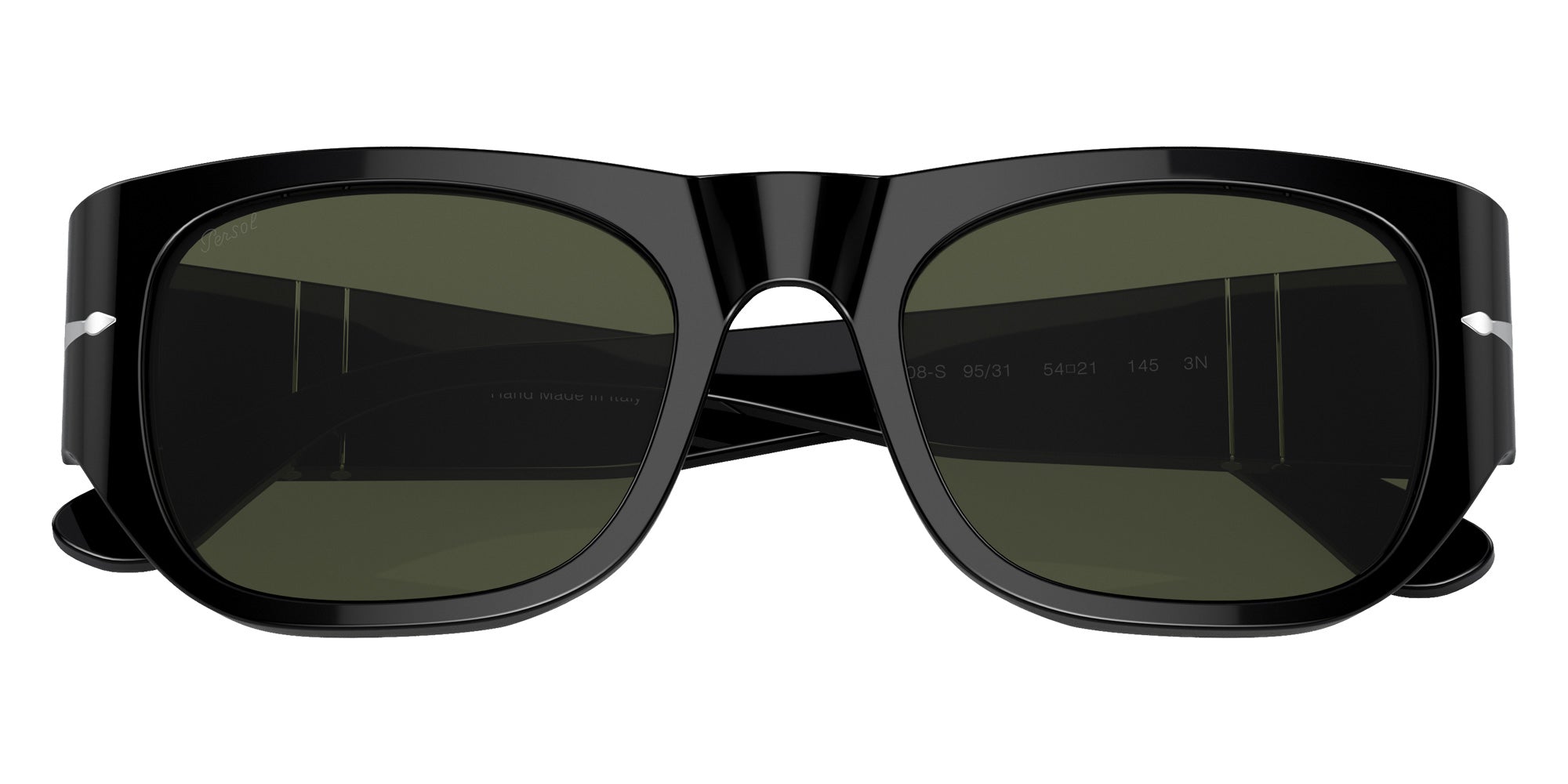 Persol® PO3308S Sunglasses PO3308S 95/31 51 - Black Green