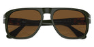Persol® PO3310S Sunglasses PO3310S 119057 57 - Jean Matte Dark Green Polar Br
