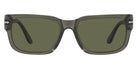 Persol® PO3315S PS PO3315S 110358 58 - 110358 Transparent Taupe Gray / Polarized green Sunglasses