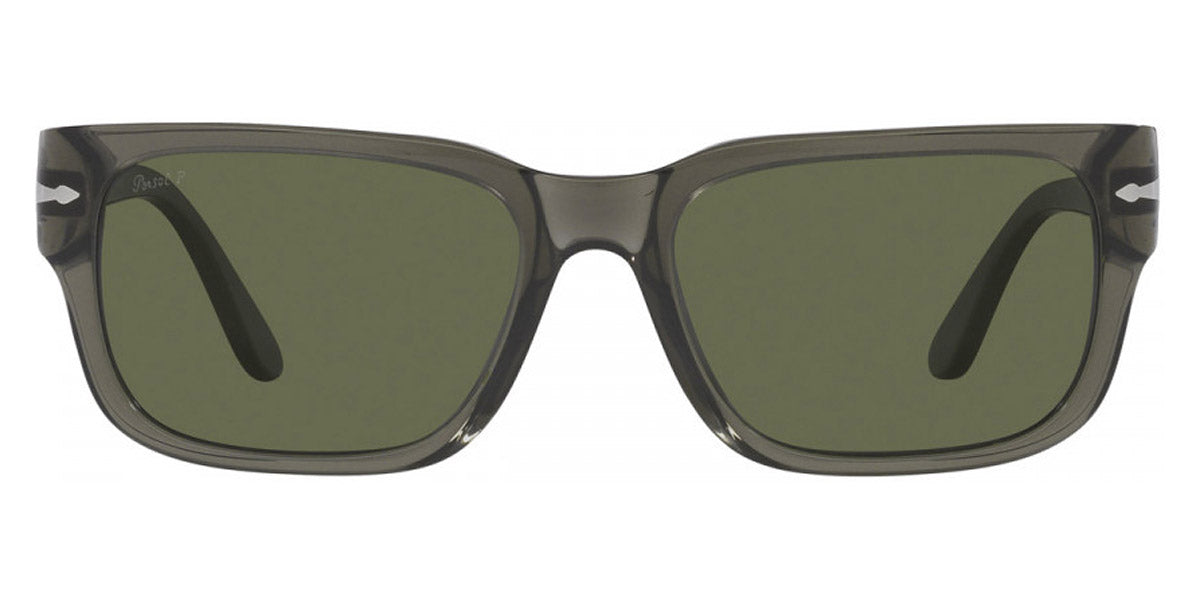 Persol® PO3315S PS PO3315S 110358 58 - 110358 Transparent Taupe Gray / Polarized green Sunglasses