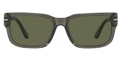 Persol® PO3315S PS PO3315S 110358 58 - 110358 Transparent Taupe Gray / Polarized green Sunglasses