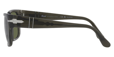 Persol® PO3315S PS PO3315S 110358 58 - 110358 Transparent Taupe Gray / Polarized green Sunglasses