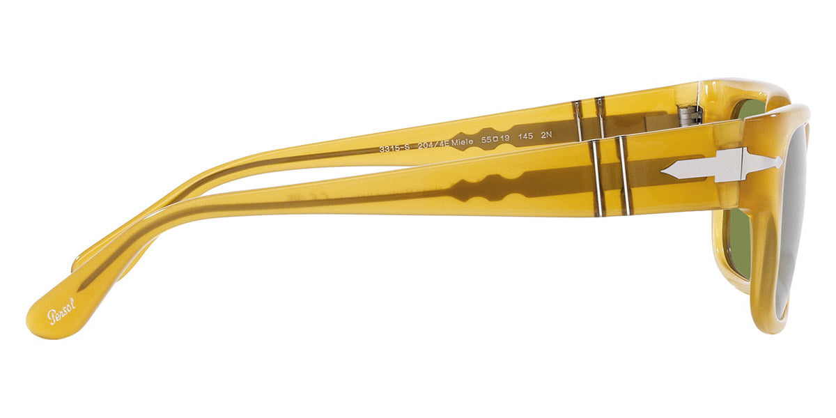 Persol® PO3315S PS PO3315S 204/4E 58 - 204/4E Miele / Green Sunglasses