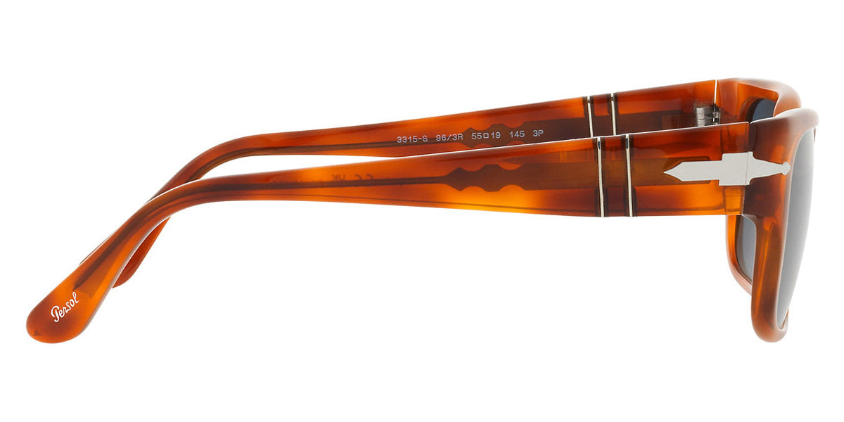 Persol® PO3315S PS PO3315S 96/3R 58 - 96/3R Terra Di Siena / Dark blue polarized Sunglasses