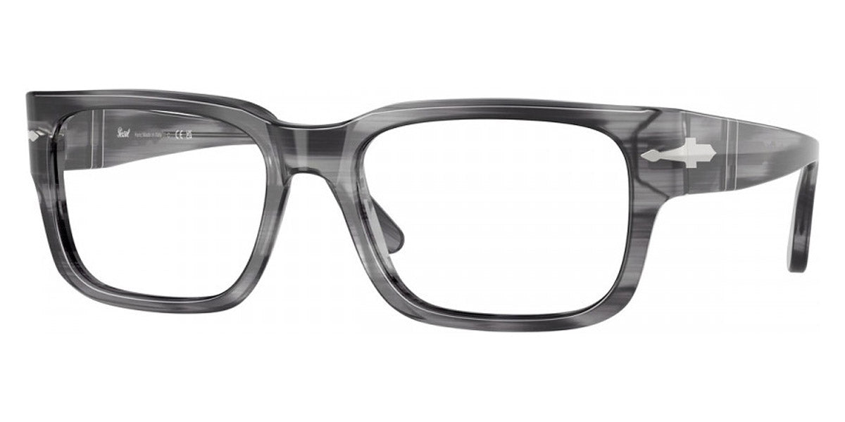Persol® PO3315V PS PO3315V 1192 55 - 1192 Striped grey Eyeglasses