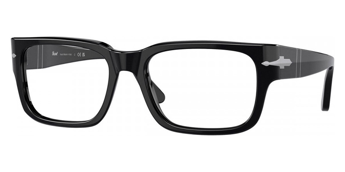 Persol® PO3315V PS PO3315V 95 55 - 95 Black Eyeglasses