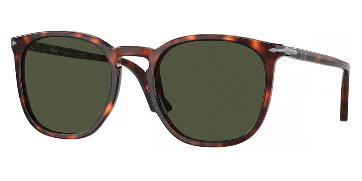 Persol® PO3316S PS PO3316S 24/31 54 - 24/31 Havana / Green Sunglasses